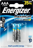 Батарейка Energizer Maximum AAA LR03 FSB2